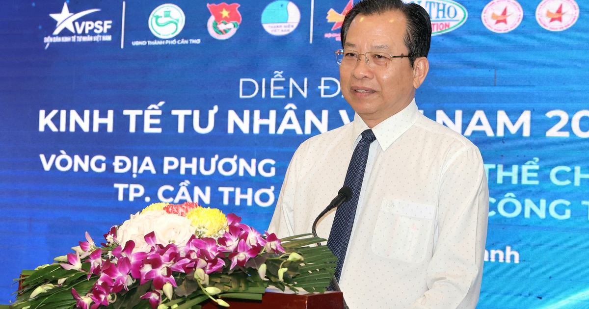 Cần Thơ: Kinh tế tư nhân đóng góp 74% GRDP, cần lớn lên bằng số hóa-xanh hóa
