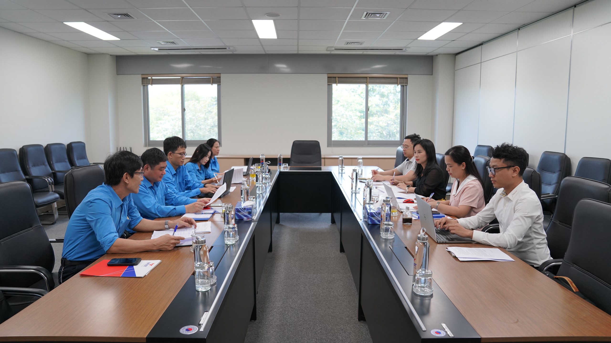 C&ocirc;ng đo&agrave;n VKIST tiếp Đo&agrave;n gi&aacute;m s&aacute;t của C&ocirc;ng đo&agrave;n Khoa học v&agrave; C&ocirc;ng nghệ Việt Nam - Ảnh 1.
