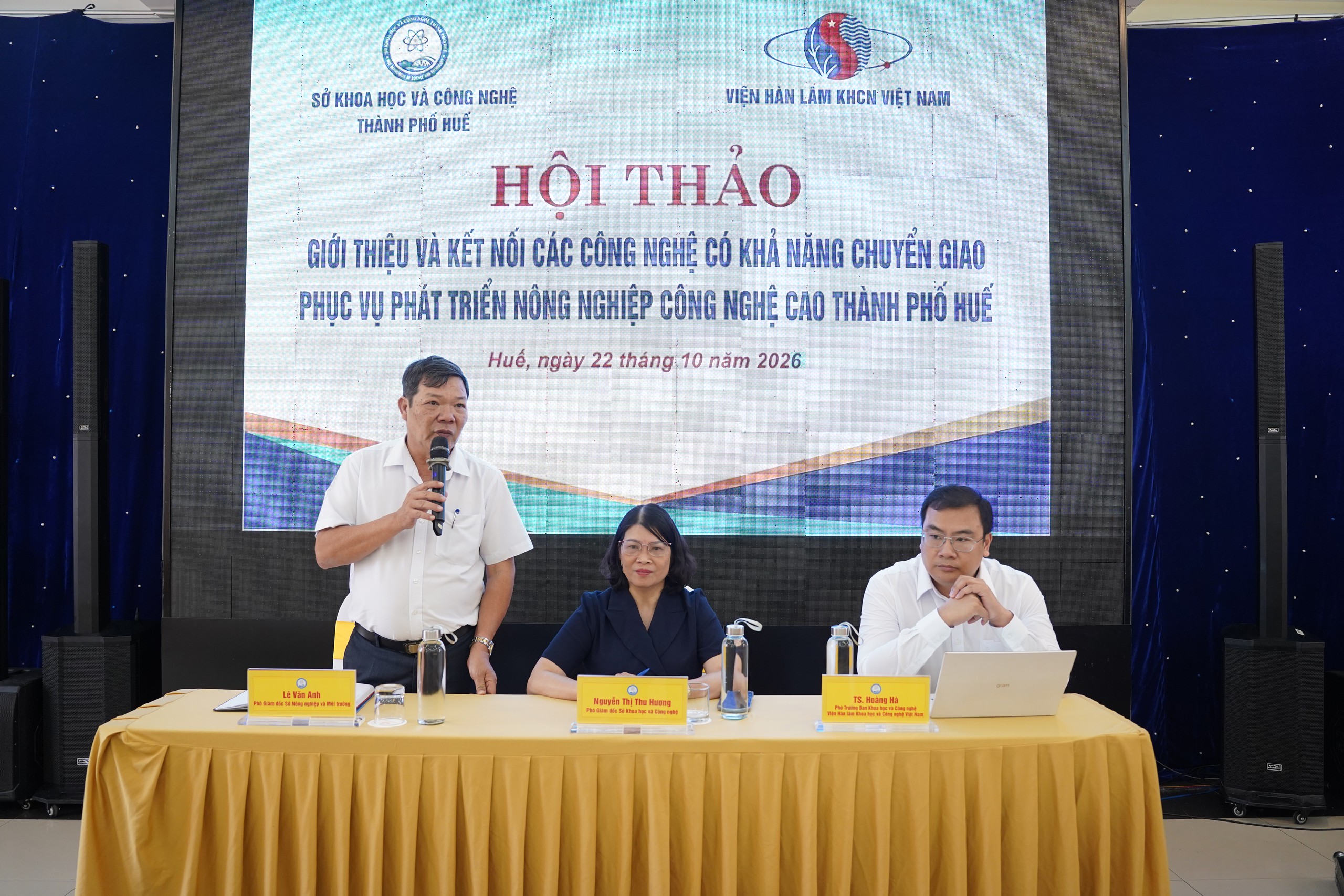 Huế kết nối chuyển giao c&ocirc;ng nghệ ph&aacute;t triển n&ocirc;ng nghiệp c&ocirc;ng nghệ cao- Ảnh 1.